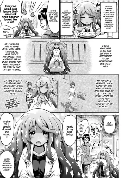 Gimai Sensei Slime Momo-chan | Stepsister Teacher Slimy Momo =Dark Mac + CW=