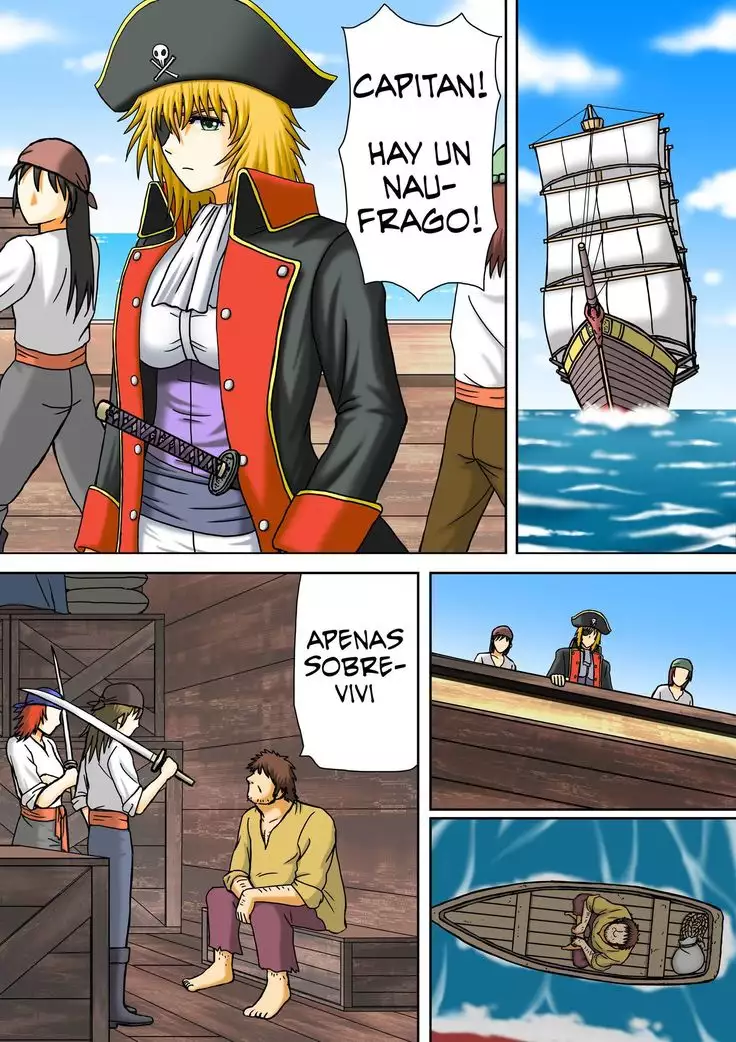 Prisoner pirate woman
