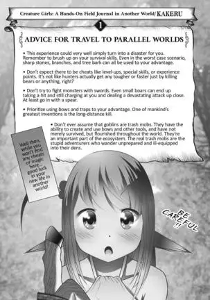 Creature Girls - A hands-on field journal in another world