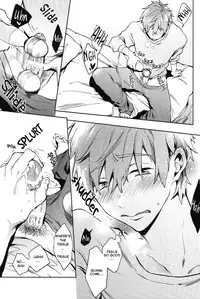 (Renai Jiyuugata!entry6) [American ☆ Rock (Kotarou)] DeNmA! (Free!) [English] [ebil_trio]