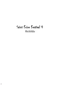 [Toko-ya (HEIZO, Kitoen)] Saint Foire Festival 4 Richildis [Digital]