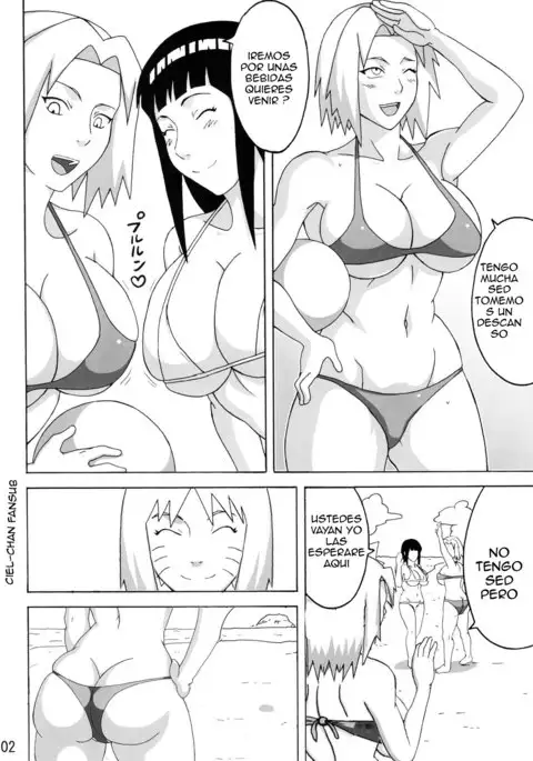 Naruho-dou - Konoha Girls In The Beach - -